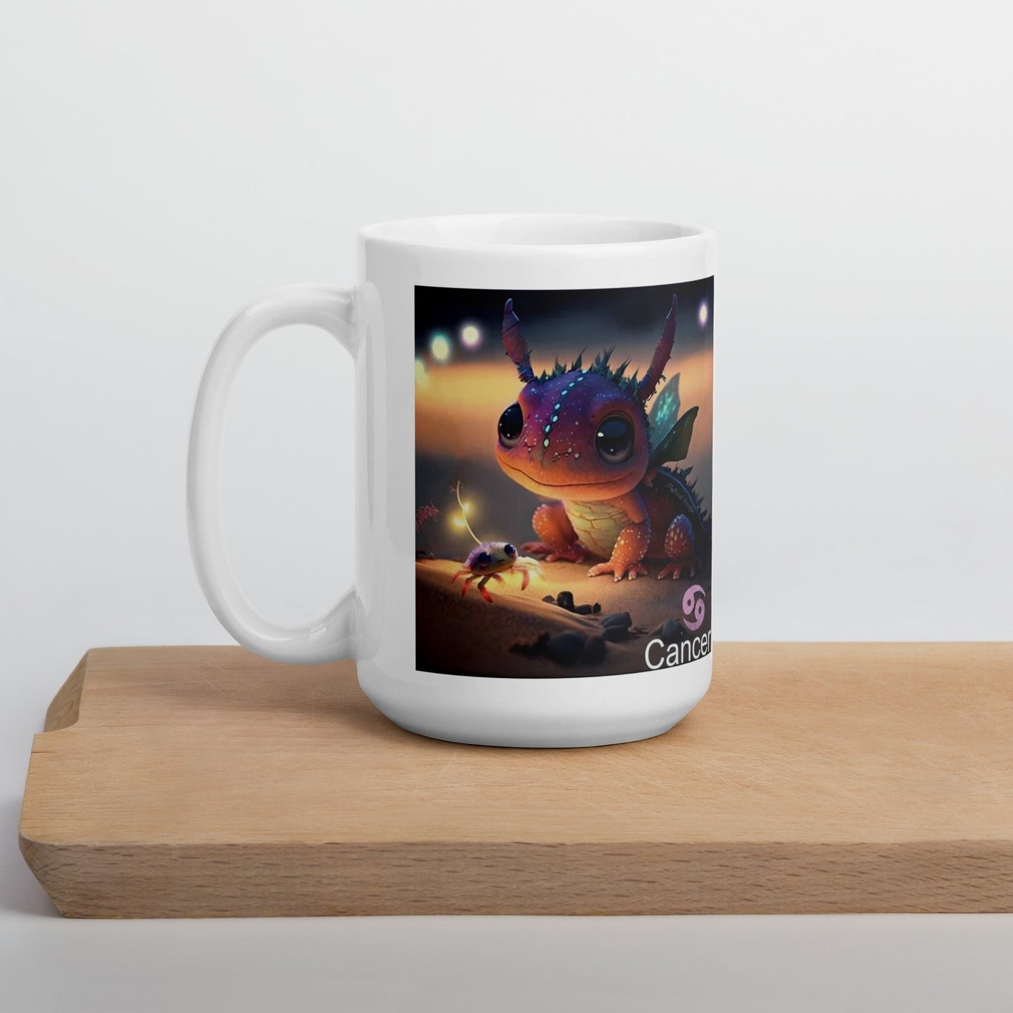 Dragón (Cáncer) Signos Zodiacales Taza