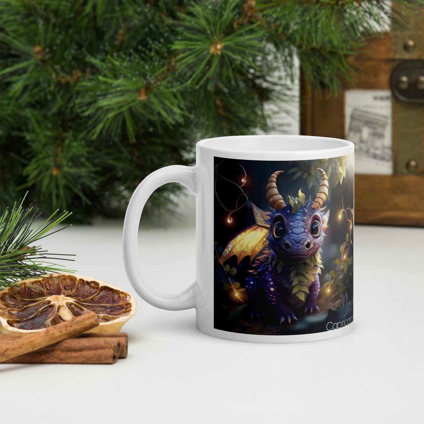 Dragón (Capricornio) Signos Zodiacales Taza