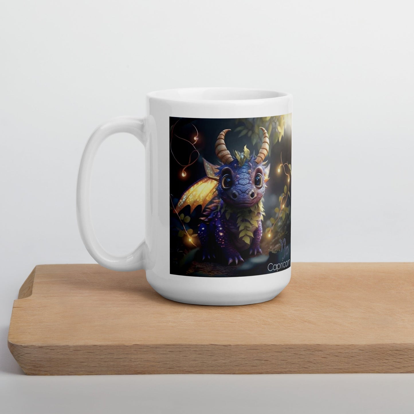 Dragón (Capricornio) Signos Zodiacales Taza