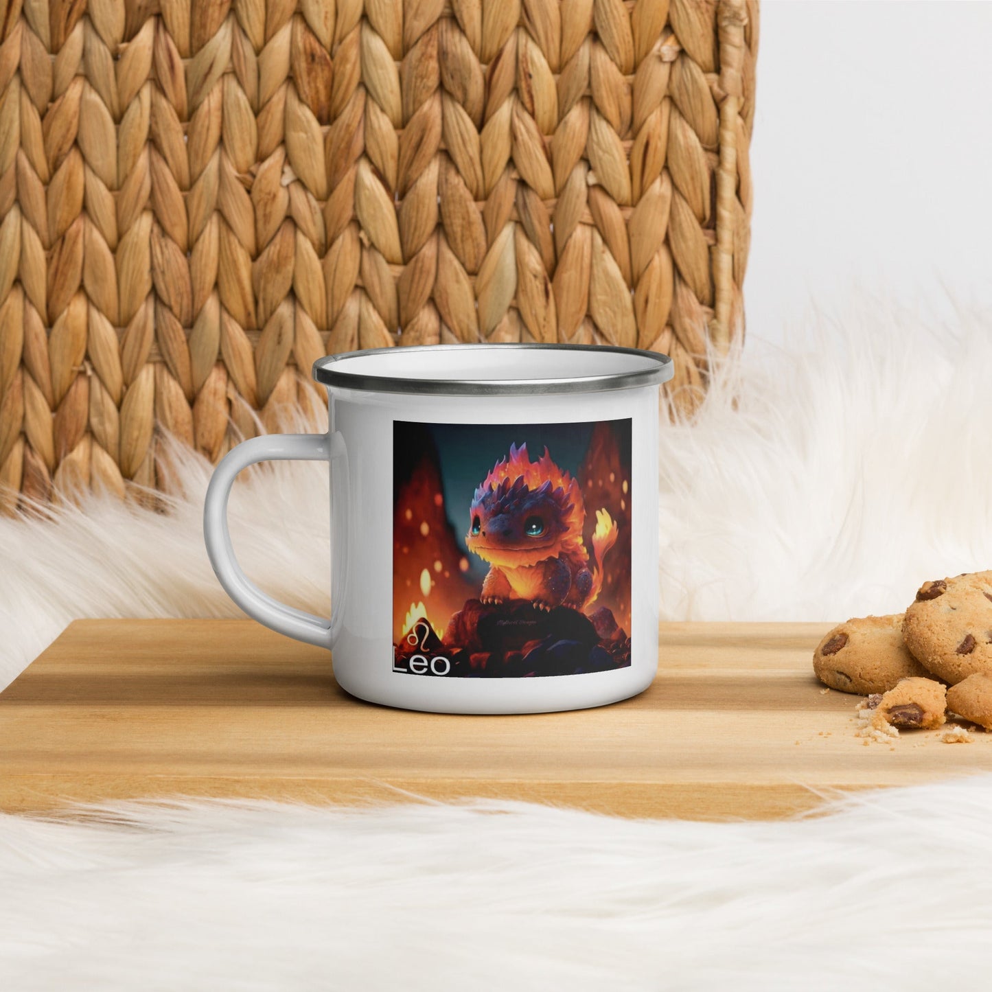 Dragón (Leo) Signos Zodiacales Taza