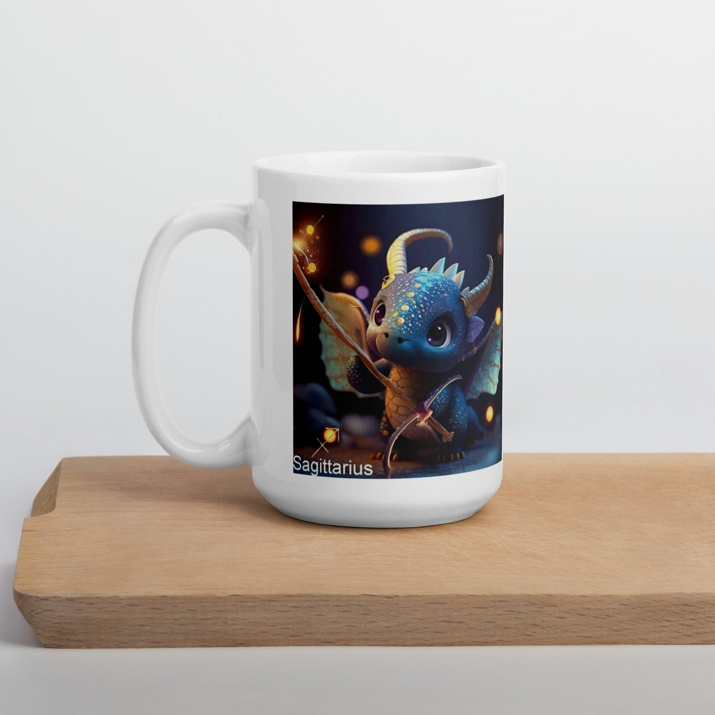 Dragón (Sagitario) Signos Zodiacales Taza
