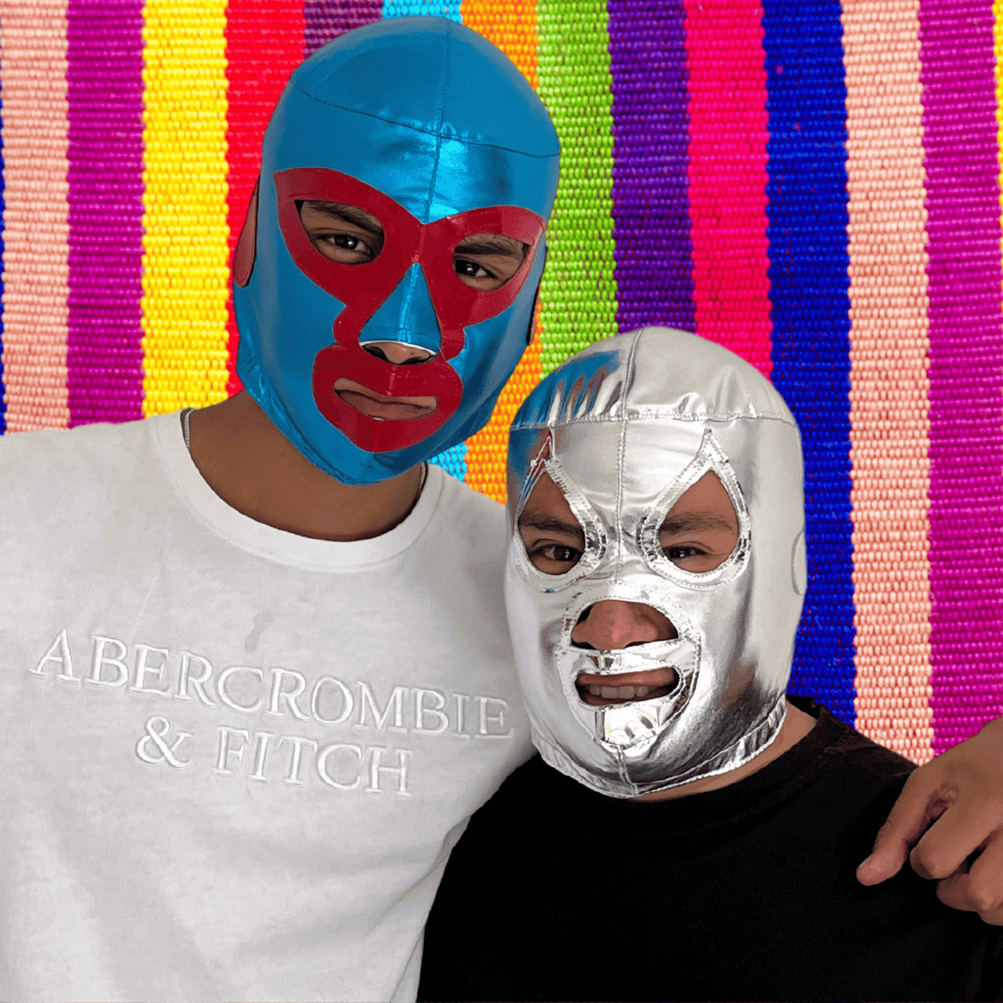 Mexican Luchador Masks | Unique Twist on Tradition, Shimmering Elegance, Sleek Style | Vibrant El Gringo Wrestling Mask
