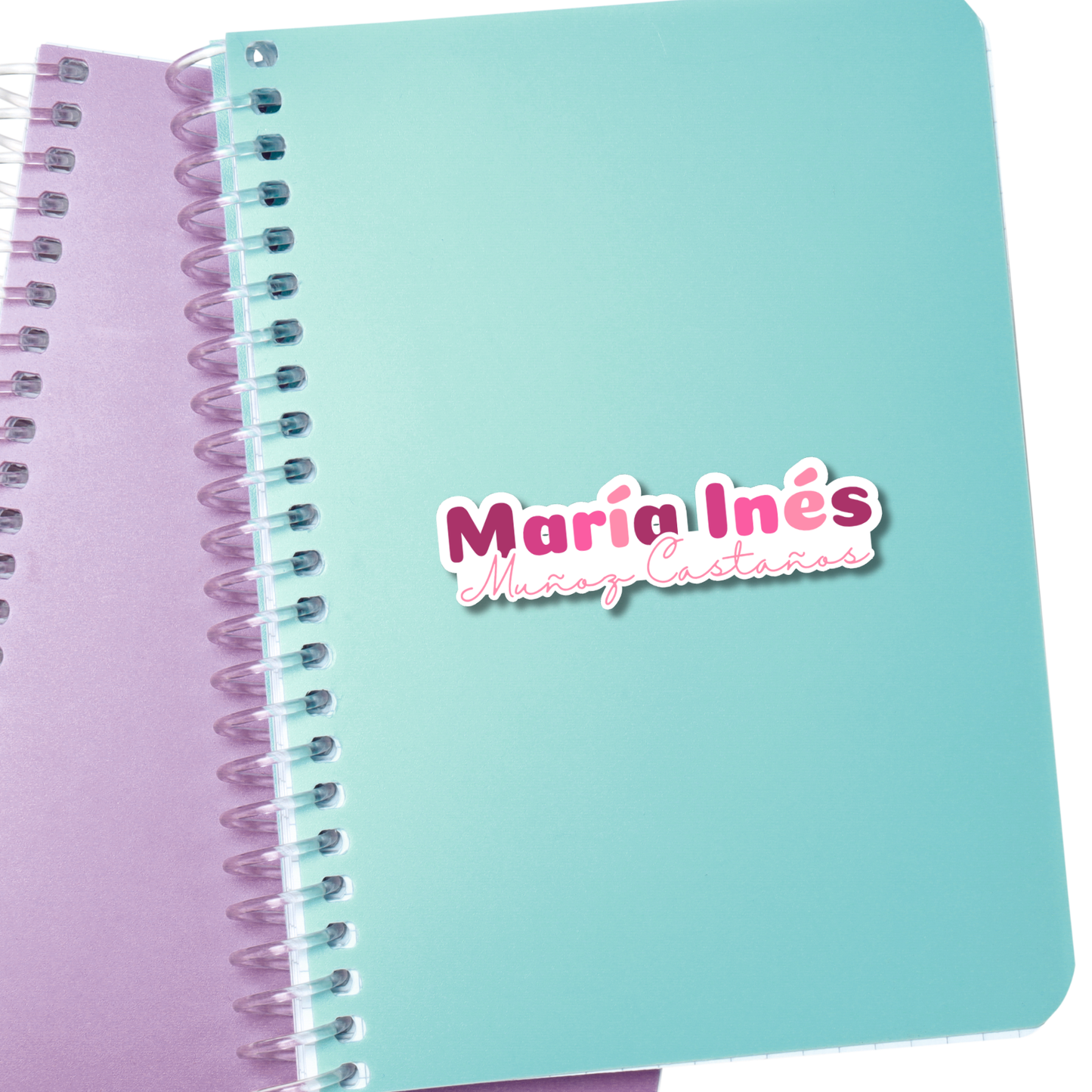 Silueta Nombre y Apellido, Etiquetas Escolares Personalizadas Libretas, Libros y Lápices