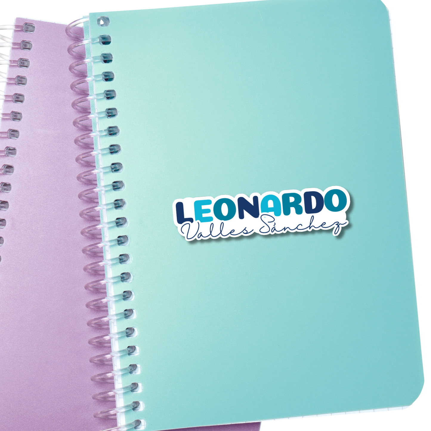 Silueta Nombre y Apellido, Etiquetas Escolares Personalizadas Libretas, Libros y Lápices