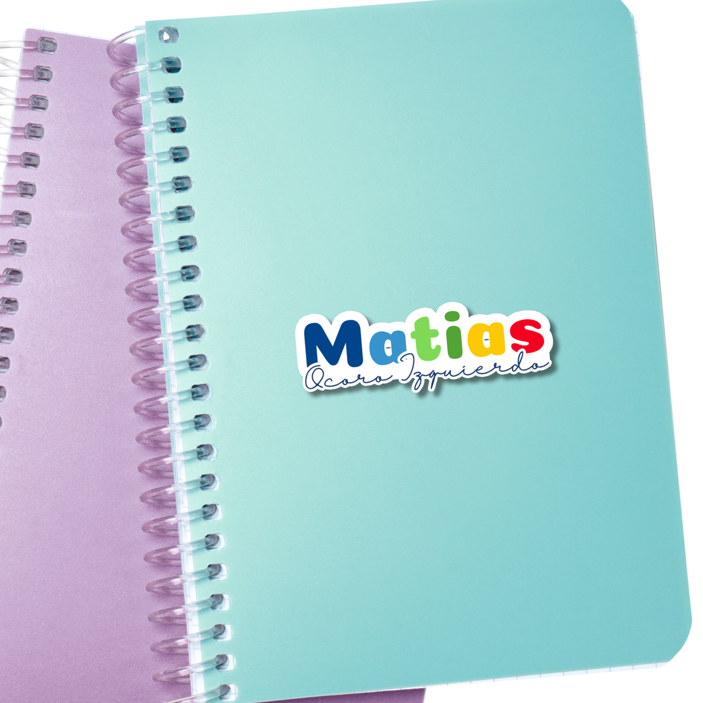 Silueta Nombre y Apellido, Etiquetas Escolares Personalizadas Libretas, Libros y Lápices