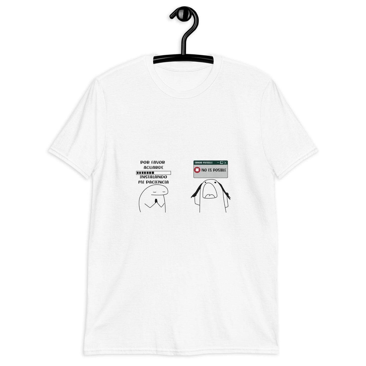 Flork Instalando Mi Paciencia  Playera Meme
