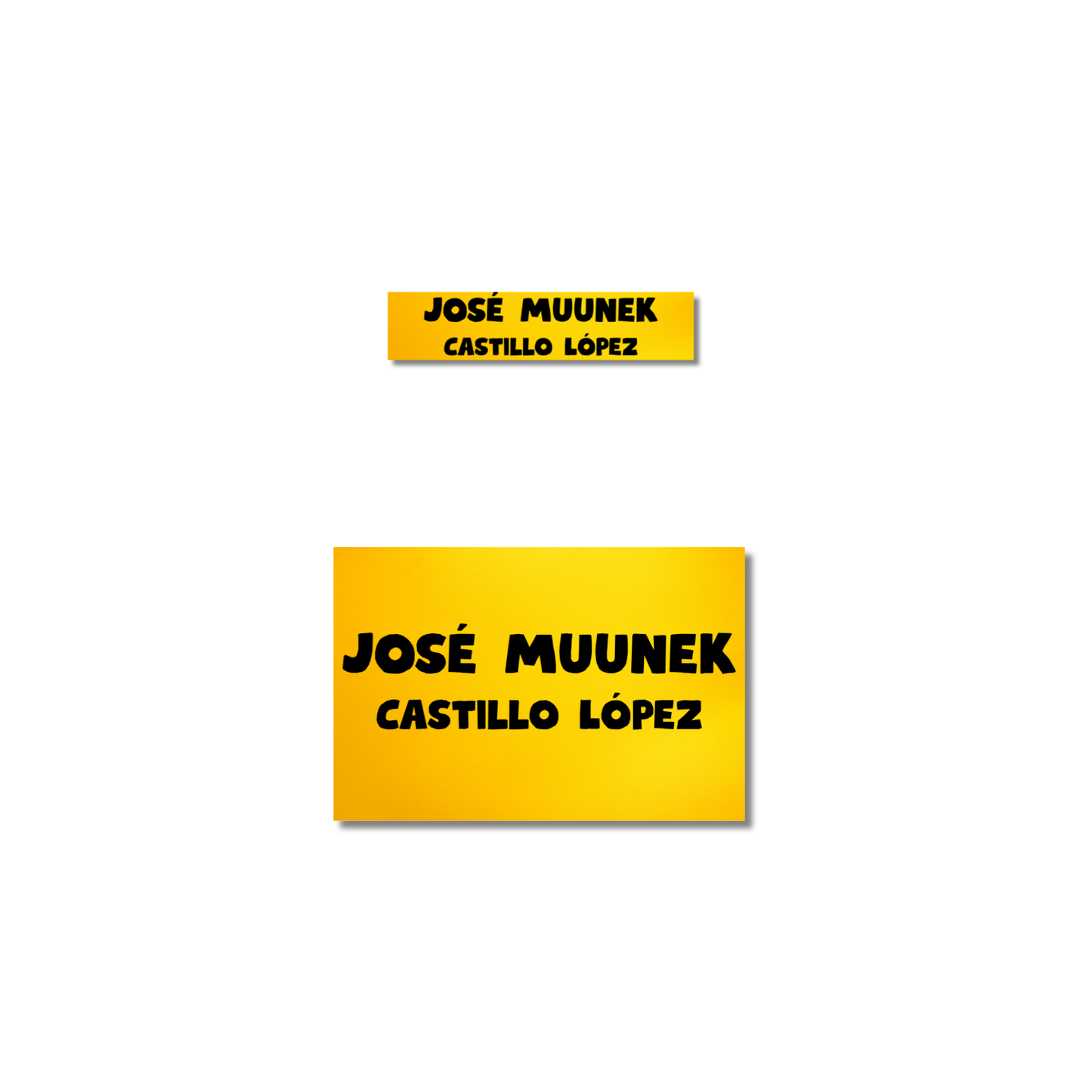 Fondo Amarillo, etiquetas ropa, personalizadas, textil, DTF