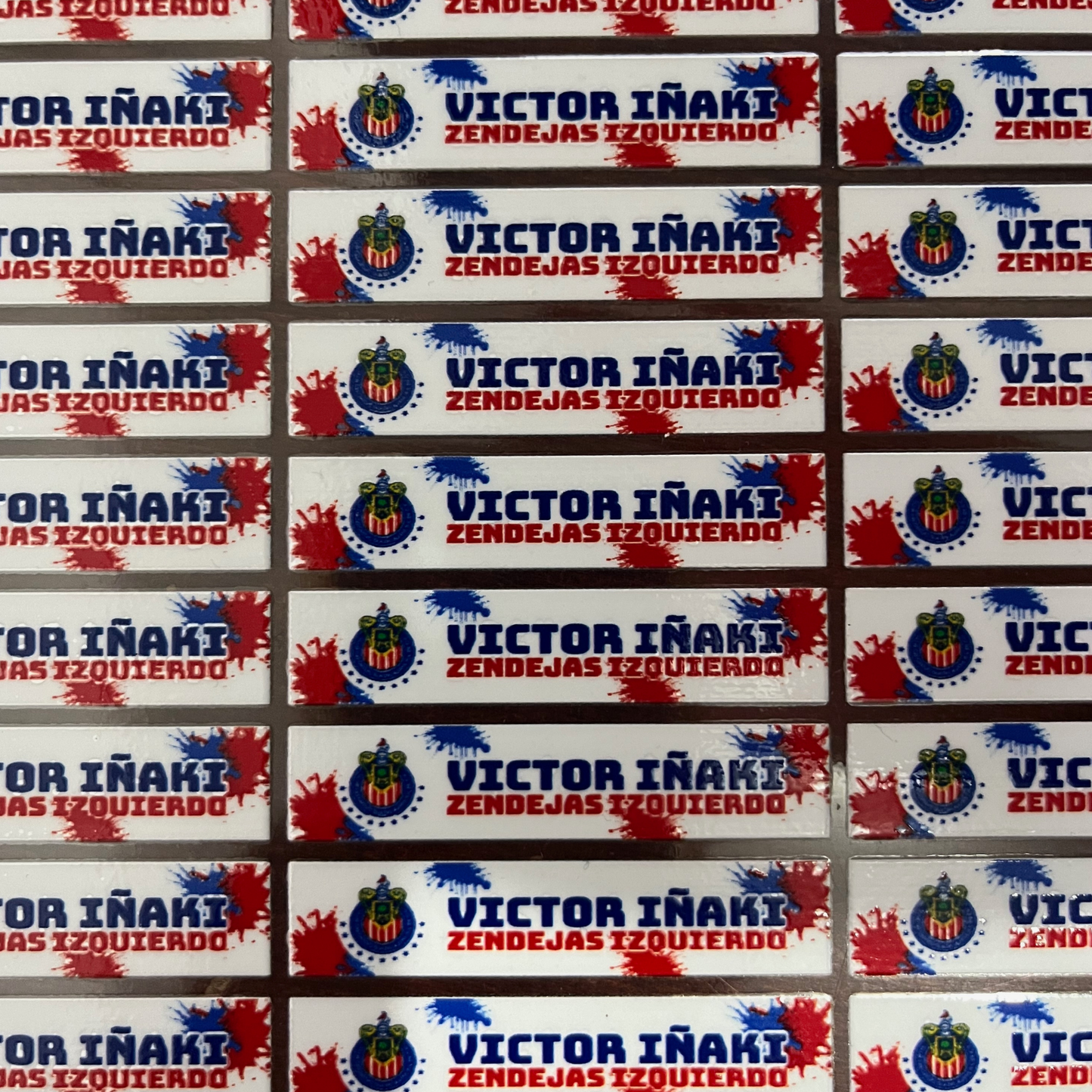 Futbol Logo Chivas, Etiquetas para Tuppers y Termos, Resistentes al Agua