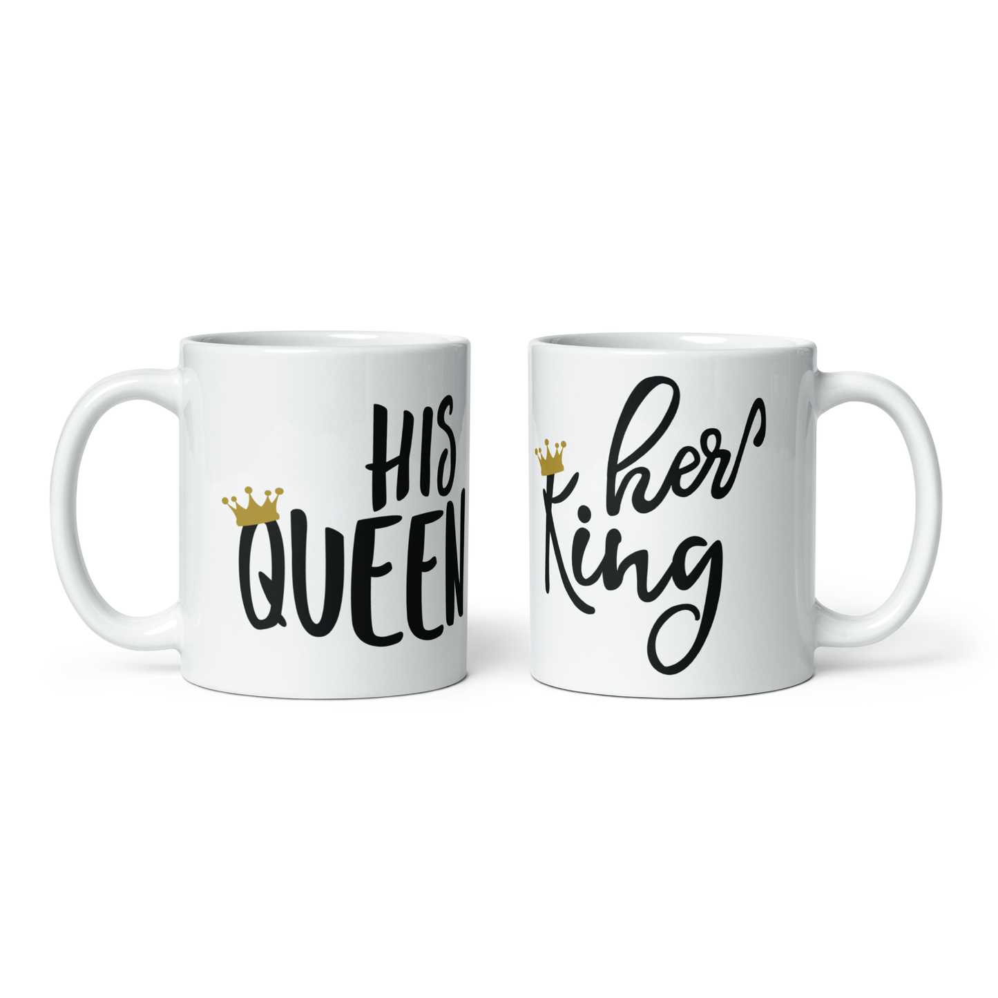 His Queen, Her King Pareja Kit Tazas