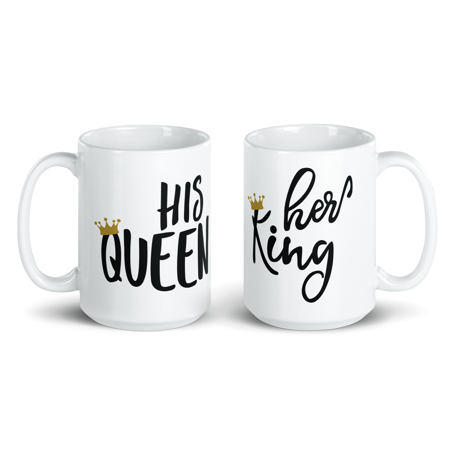 His Queen, Her King Pareja Kit Tazas