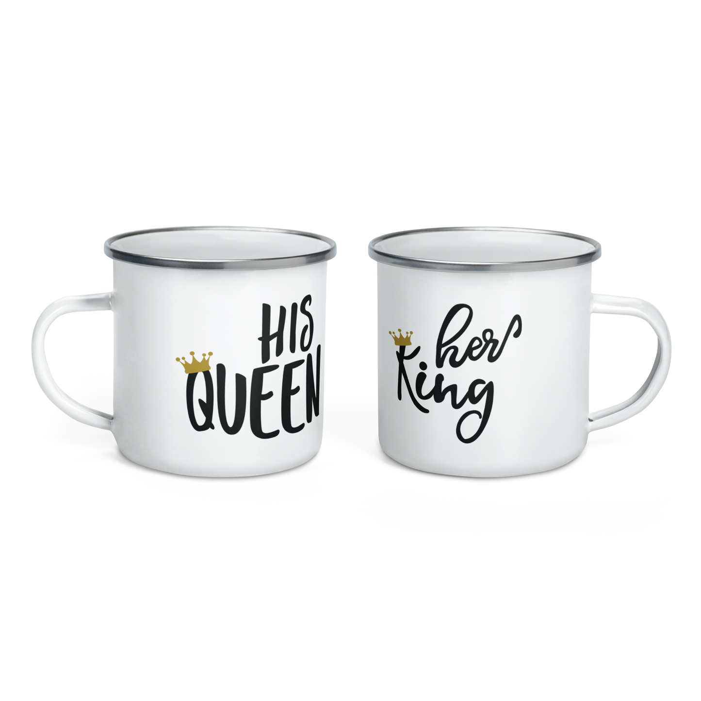 His Queen, Her King Pareja Kit Tazas