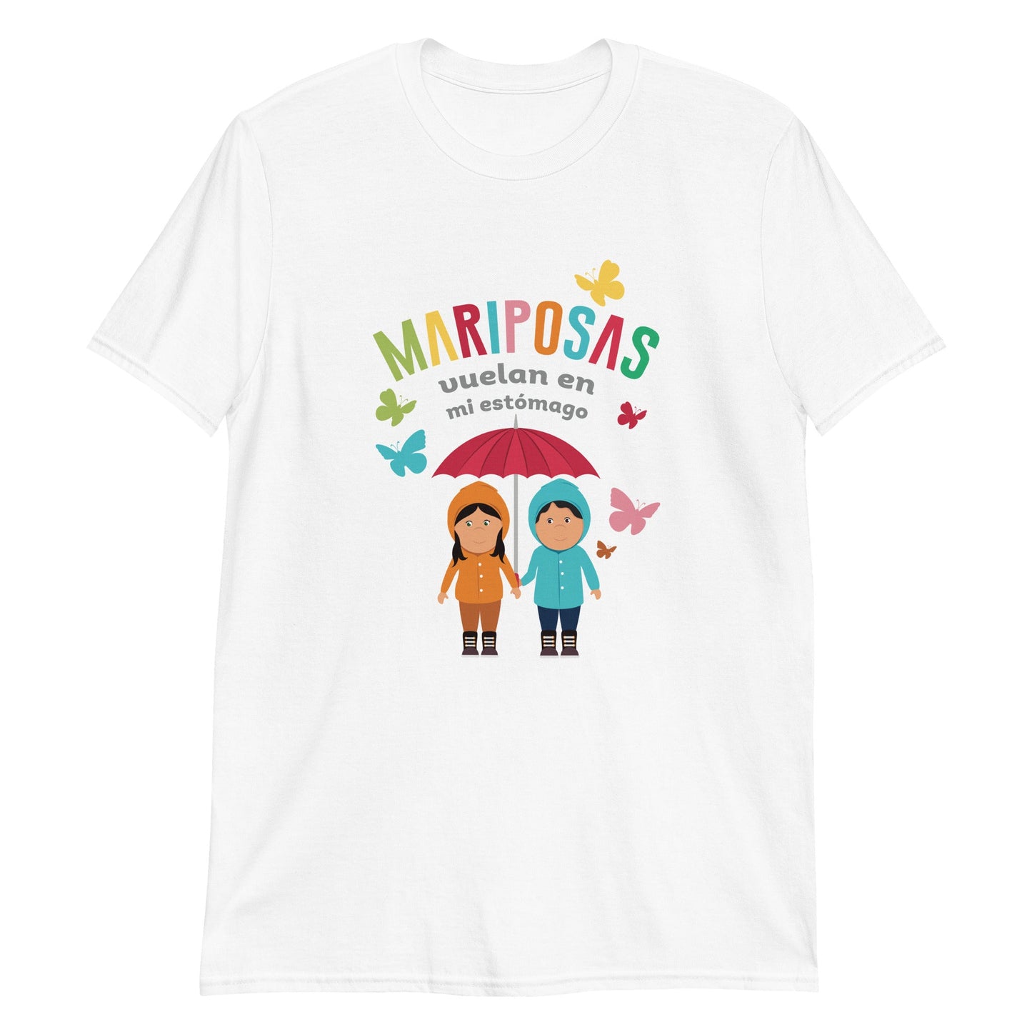 Mariposas Vuelan En Mi Estomago  Playera Antiamor