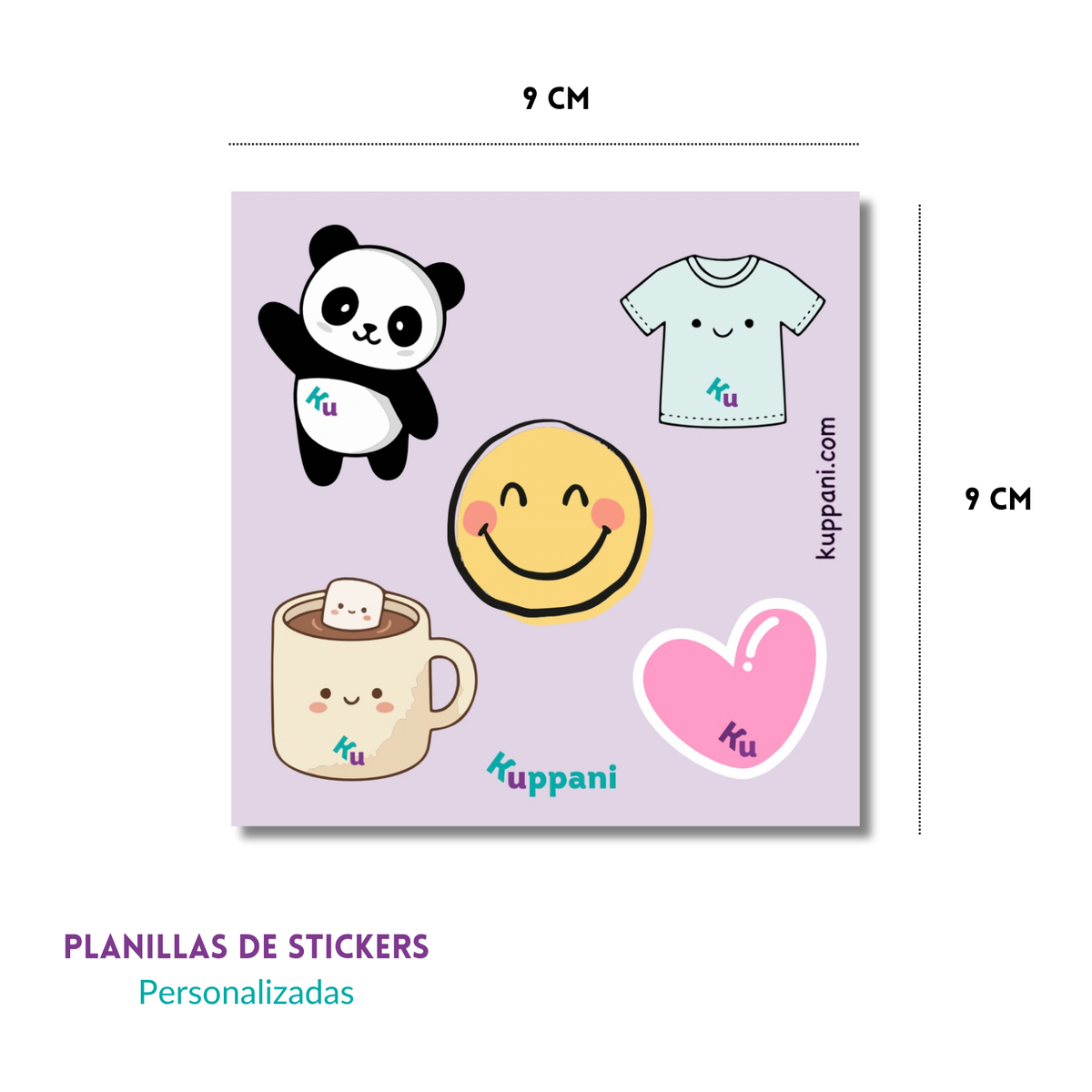 Planillas de Stickers Personalizadas para empresas