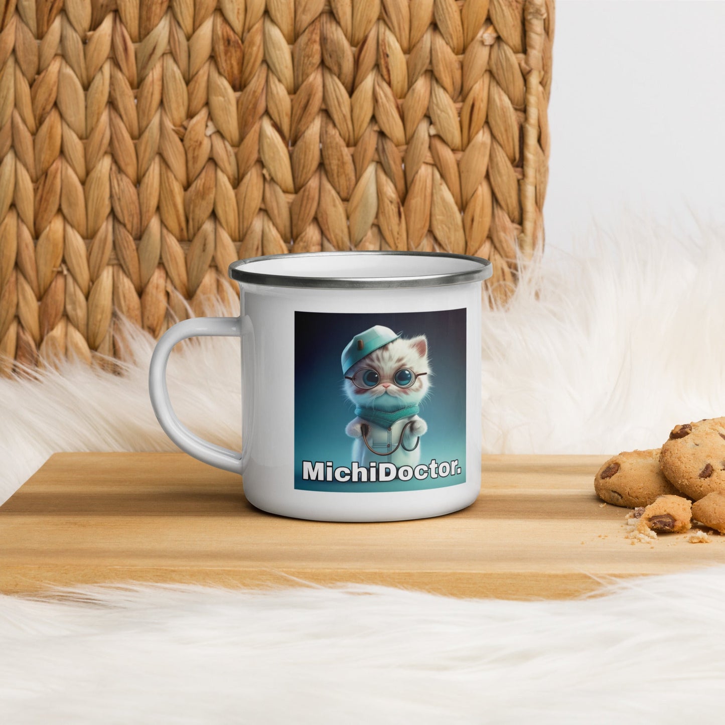 Gato Profesiones Michi Doctor Taza