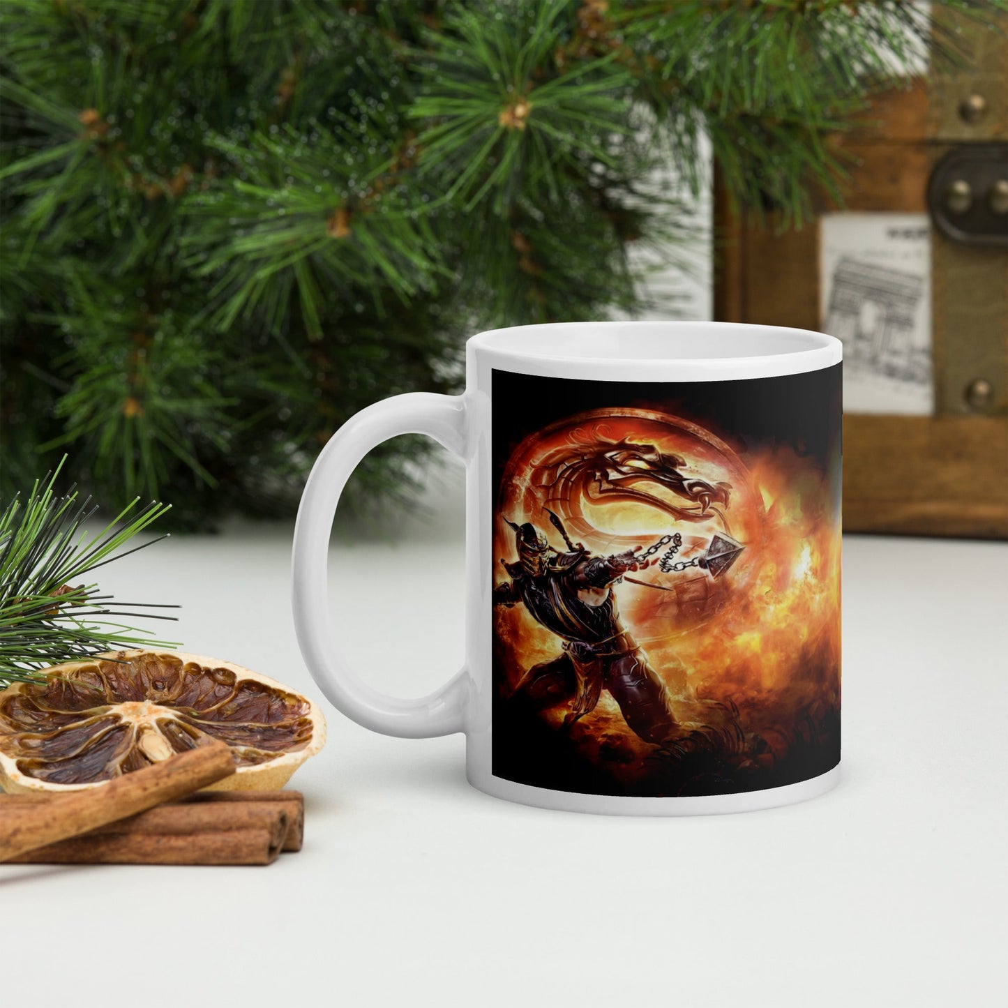 Mortal Kombat 9 Videojuego Taza