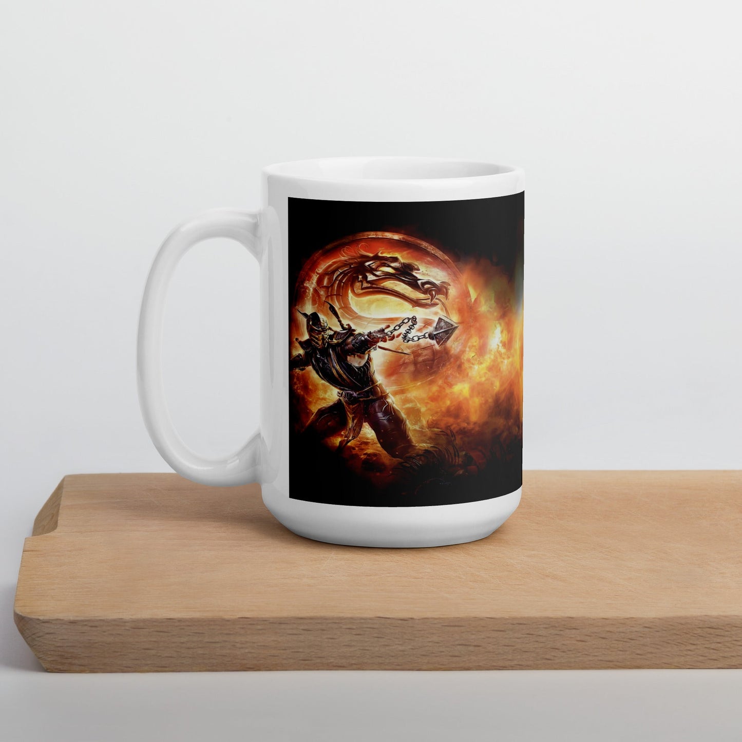 Mortal Kombat 9 Videojuego Taza