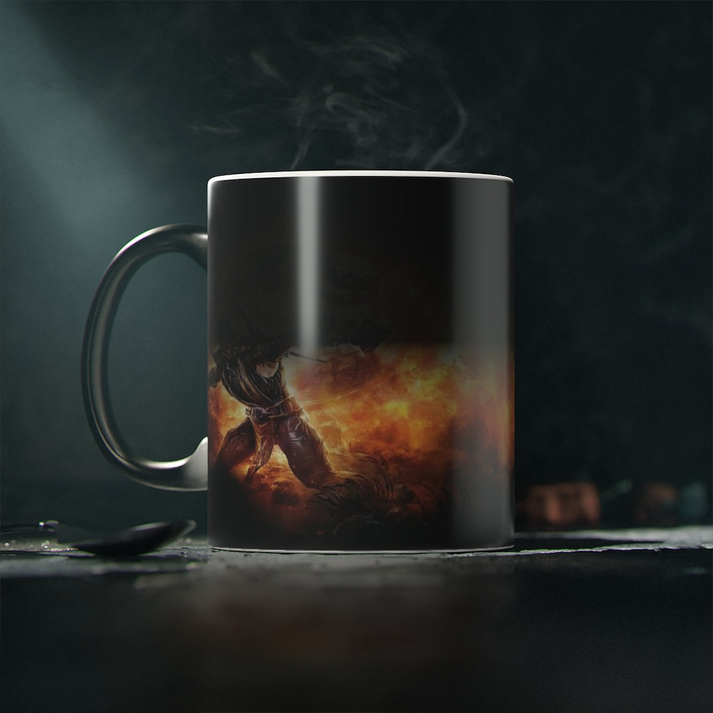 Mortal Kombat 9 Videojuego Taza