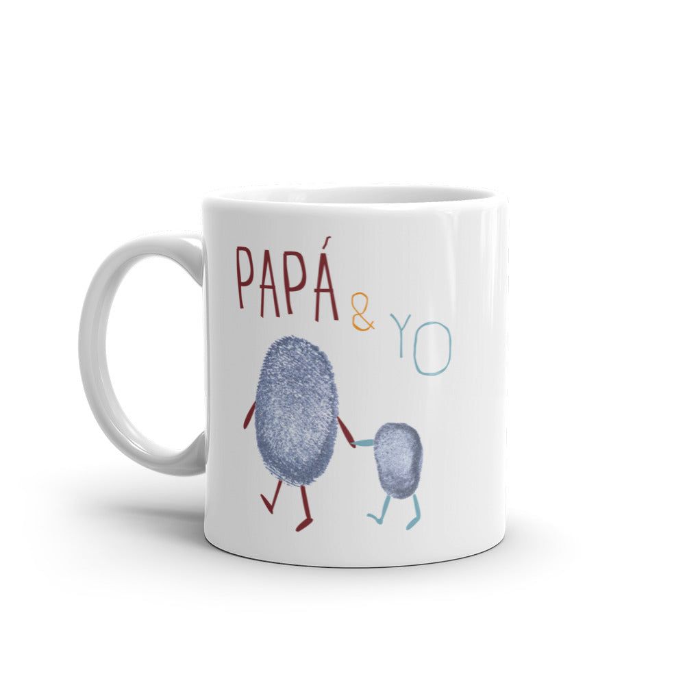 Papá & Yo Huellitas Taza