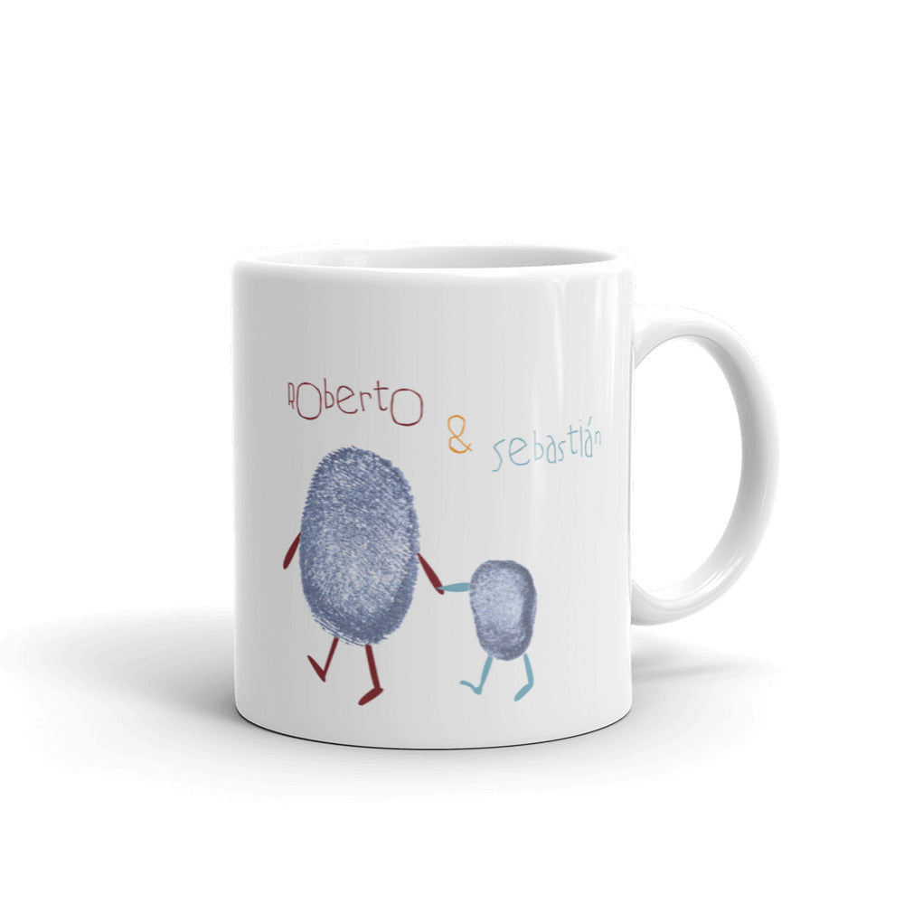 Papá & Yo Huellitas Taza