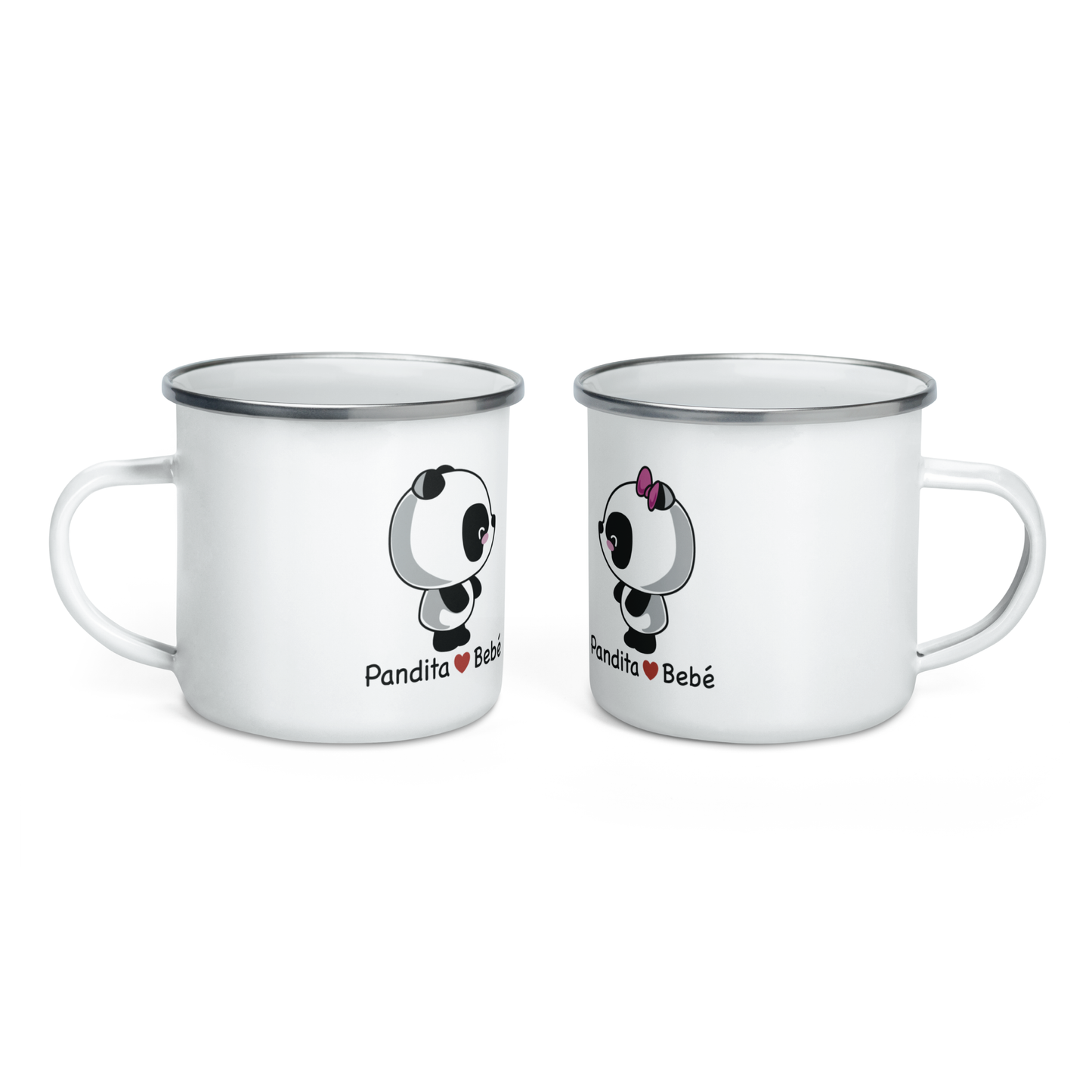 Pareja Panda Kit Tazas