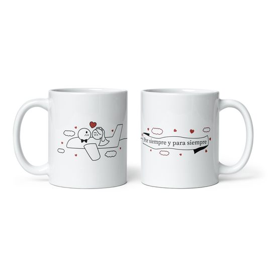 Por Siempre Y Para Siempre  Pareja Kit Tazas