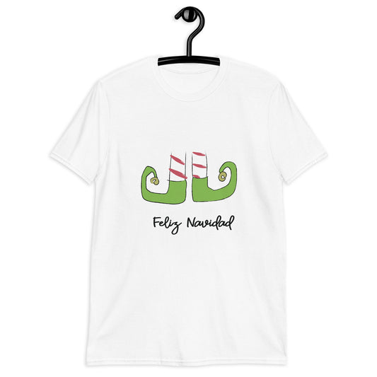 Zapatos Duende Playera Navidad