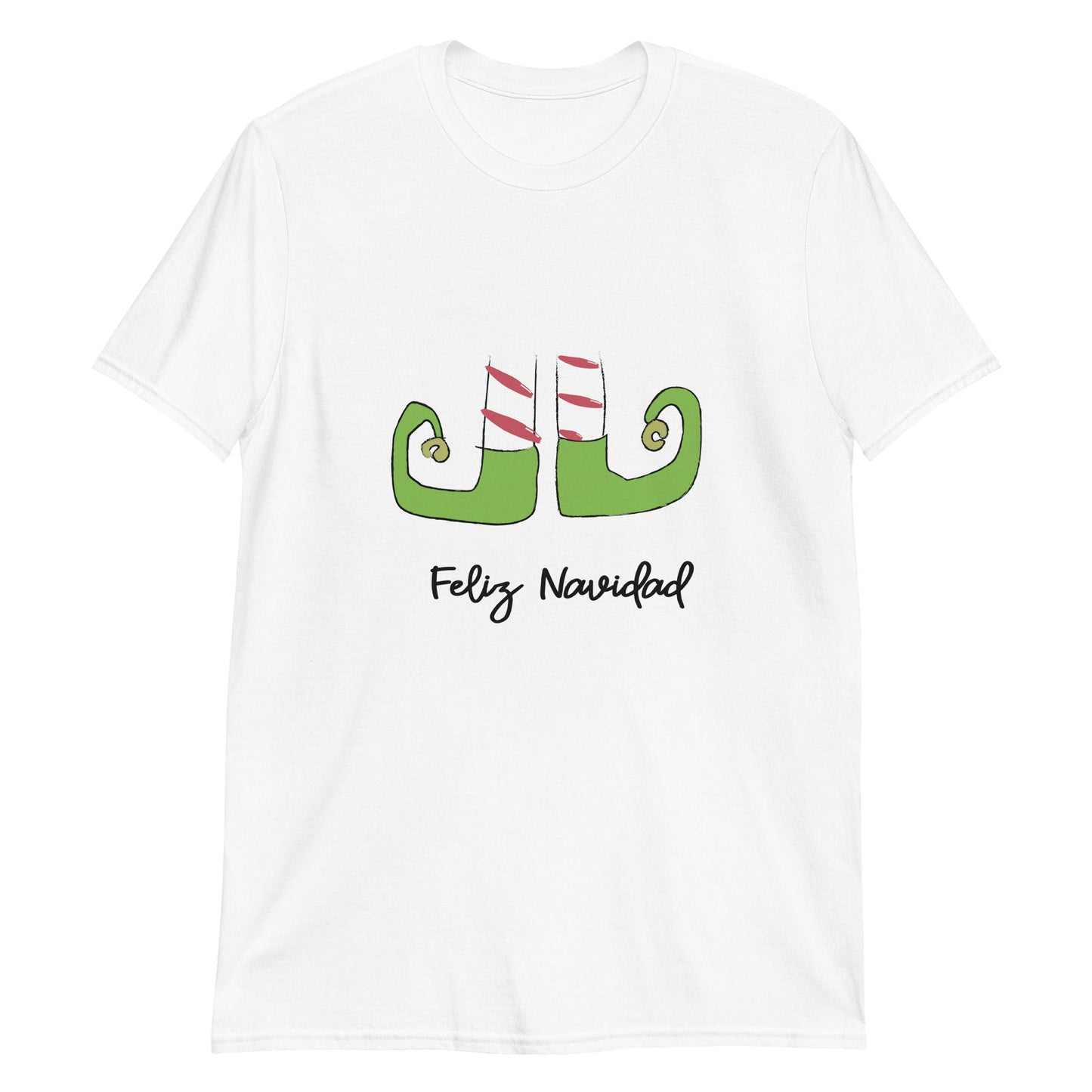 Zapatos Duende Playera Navidad