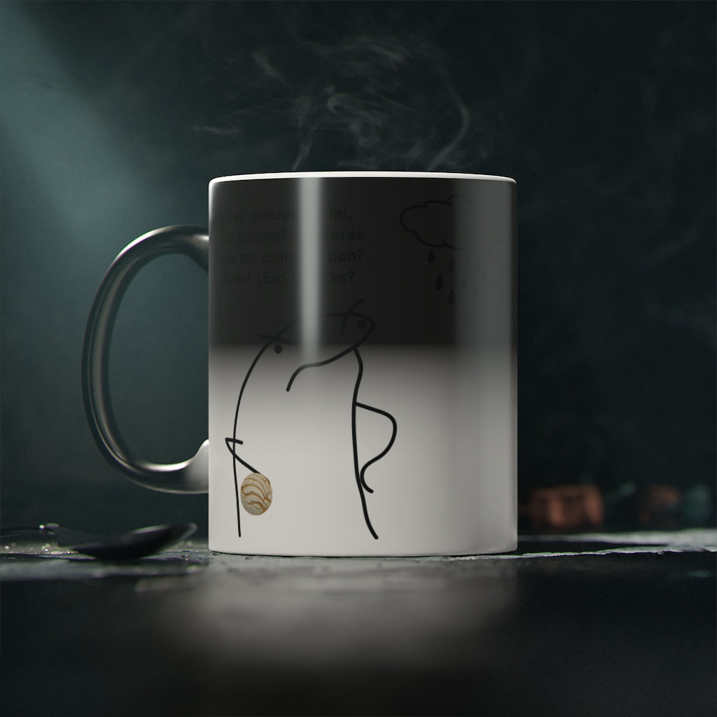 Flork Que Quieres de mi Día Lluvioso Taza