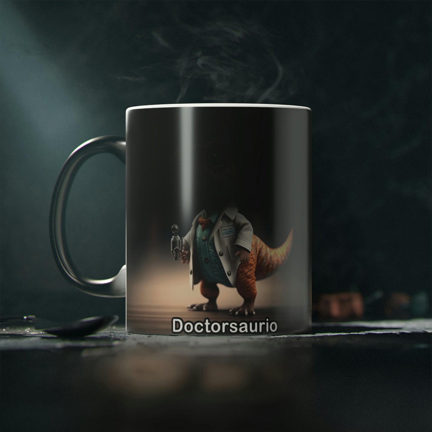Dino Profesiones Doctorsaurio Taza