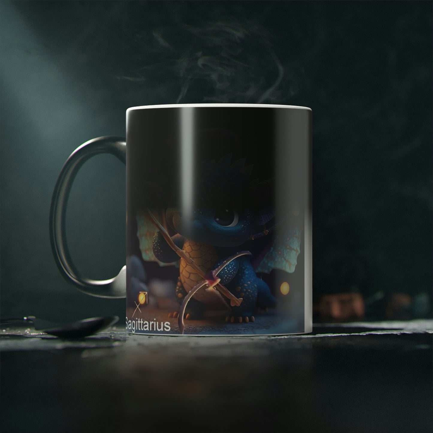 Dragón (Sagitario) Signos Zodiacales Taza