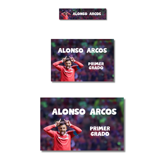 Alexis de la Vega, Etiquetas Escolares Personalizadas Libretas, Libros y Lápices