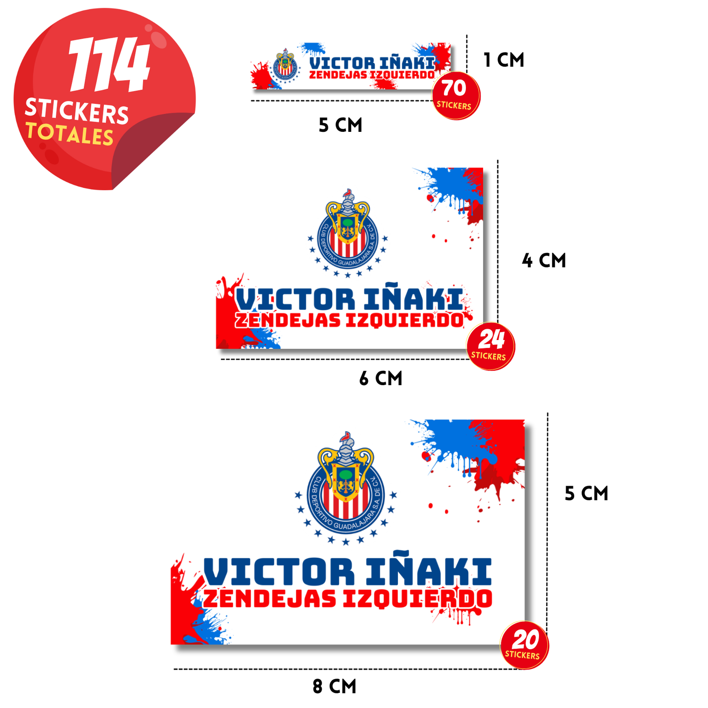 Futbol Logo Chivas Etiquetas Escolares Personalizadas Libretas, Libros y Lápices