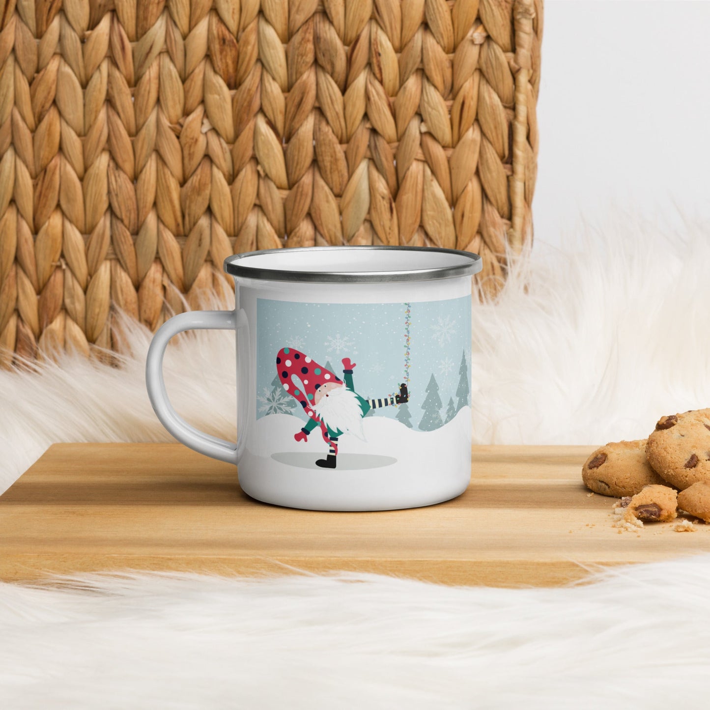 Gnomo Navidad Taza