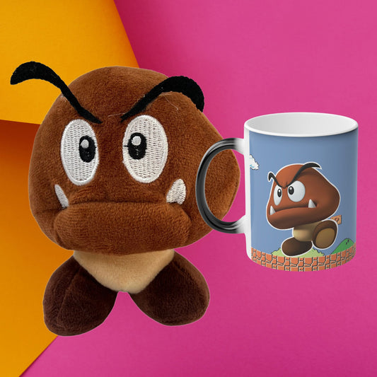 Goomba Loving Plush Gift Kit + Personalized Magic Mug