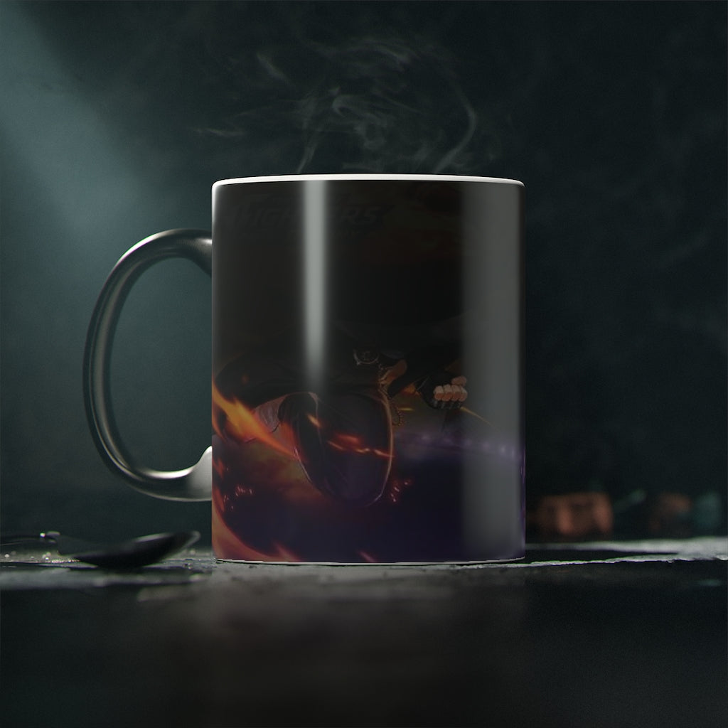 King Of Fighters Kyo Vs Iori Videojuego Taza