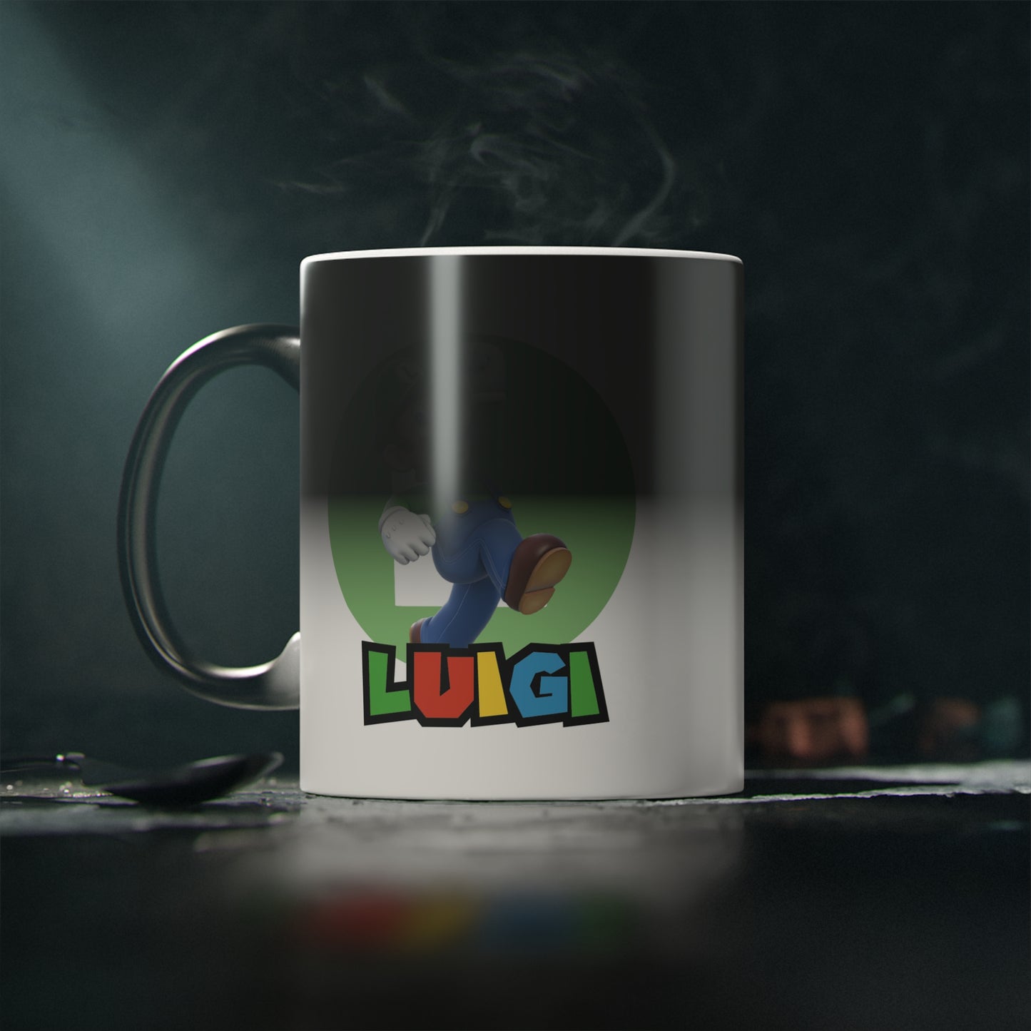 Luigi Loving Plush Gift Kit + Personalized Magic Mug