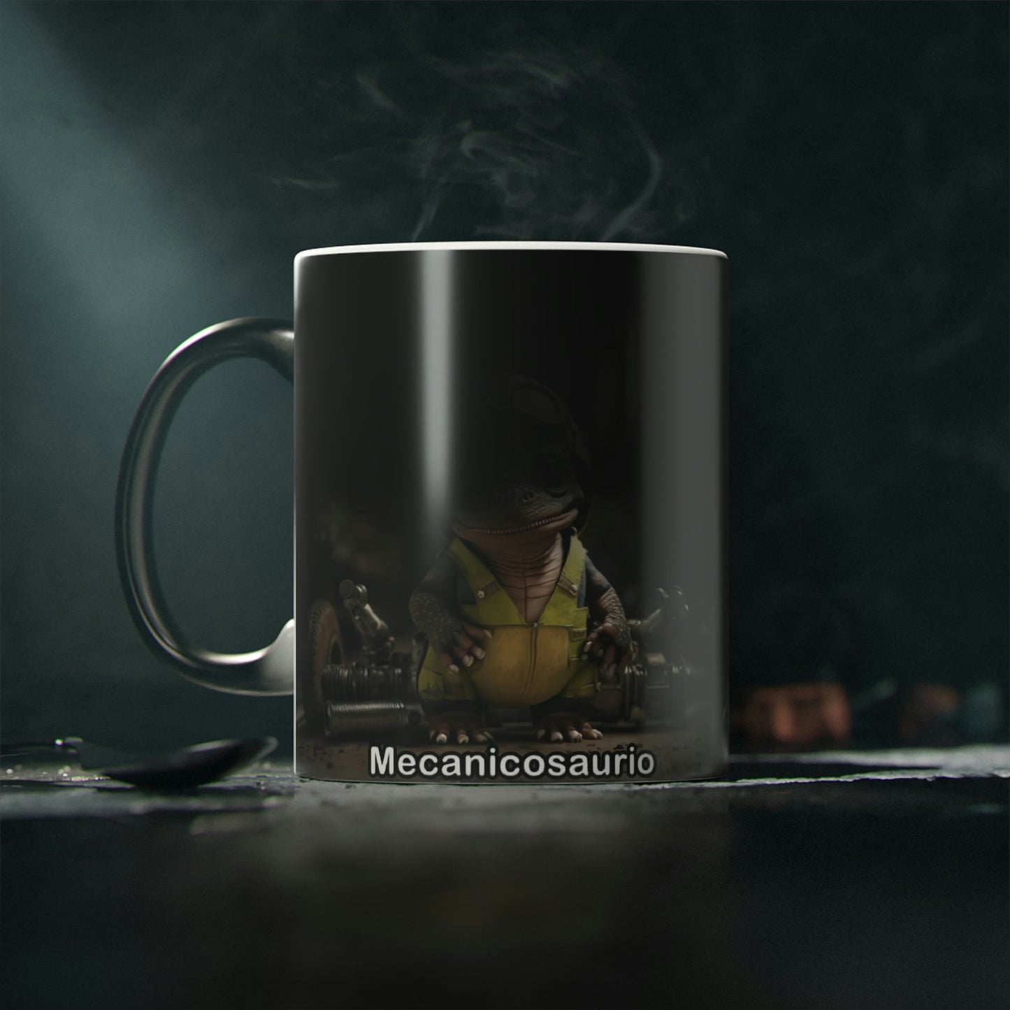 Dino Profesiones Mecanicosaurio Taza