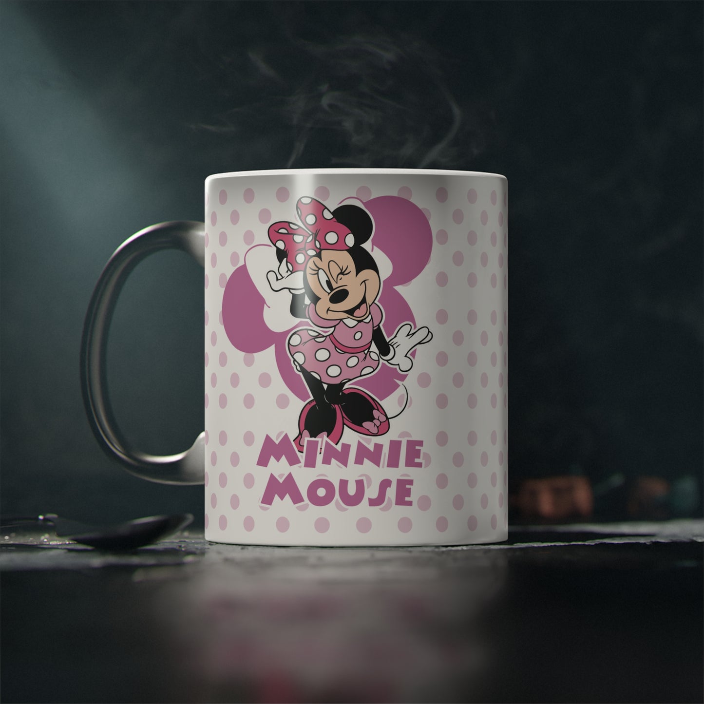 Minnie Mouse Loving Plush Gift Kit + Personalized Magic Mug