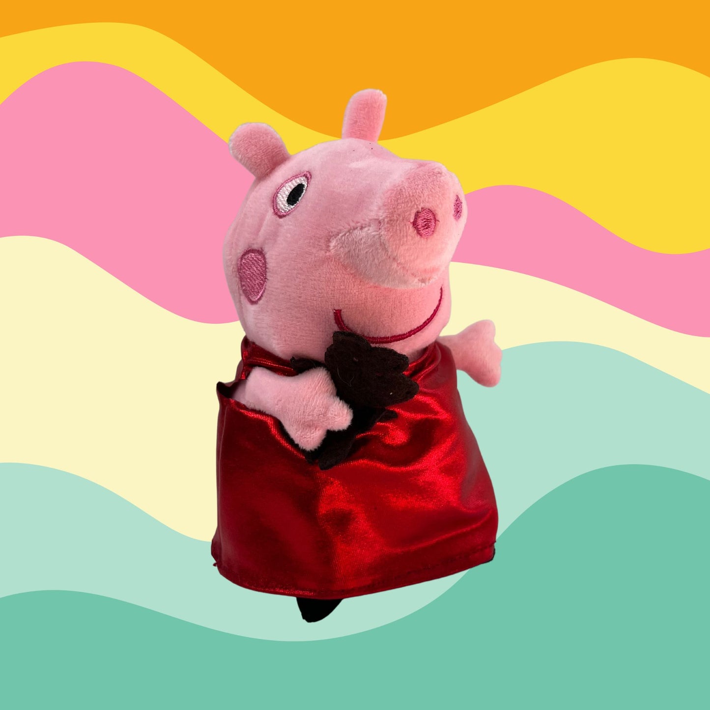 Peppa Pig Gift Kit Loving Plush Toy + Personalized Magic Mug