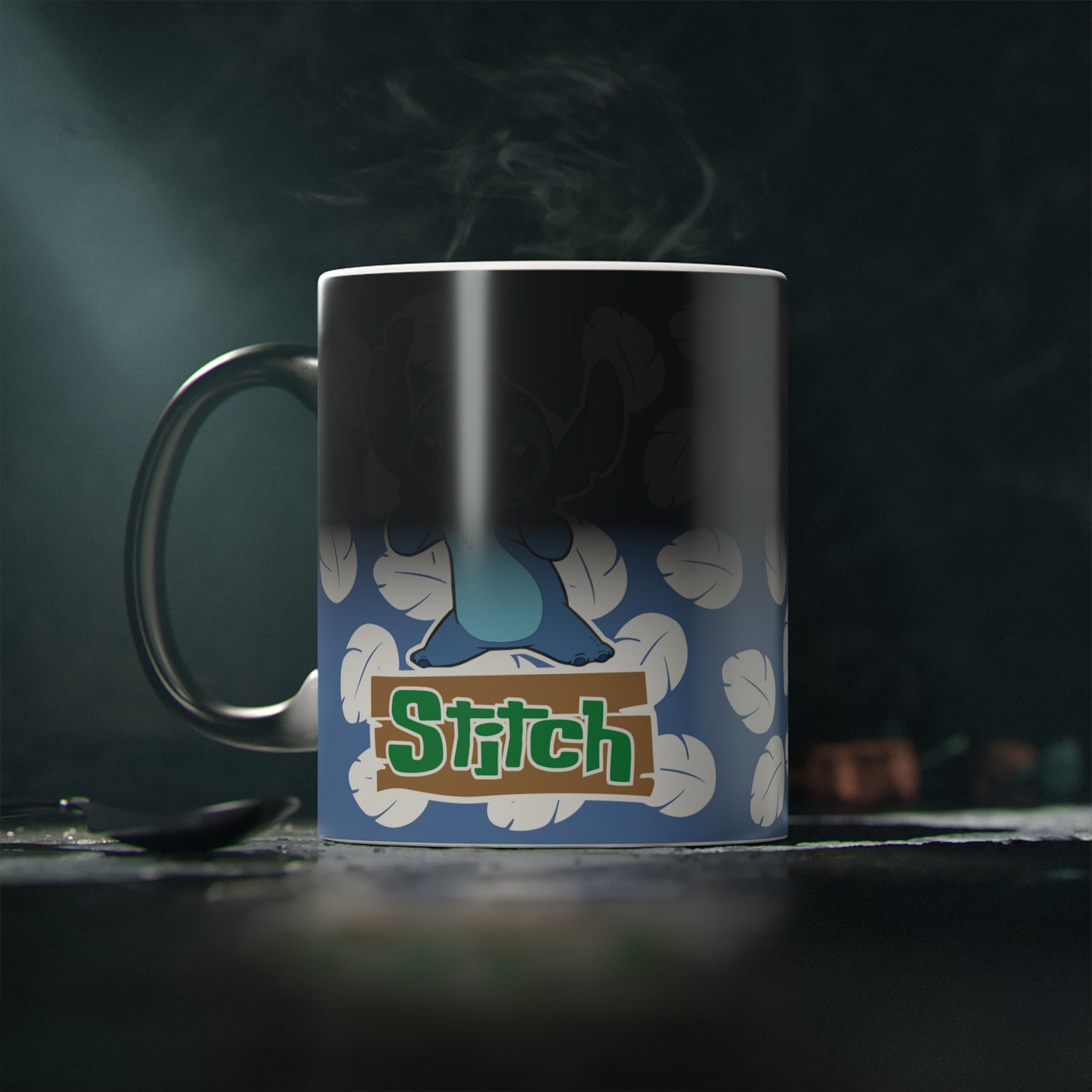Stitch Gift Kit Loving Plush Toy + Personalized Magic Mug