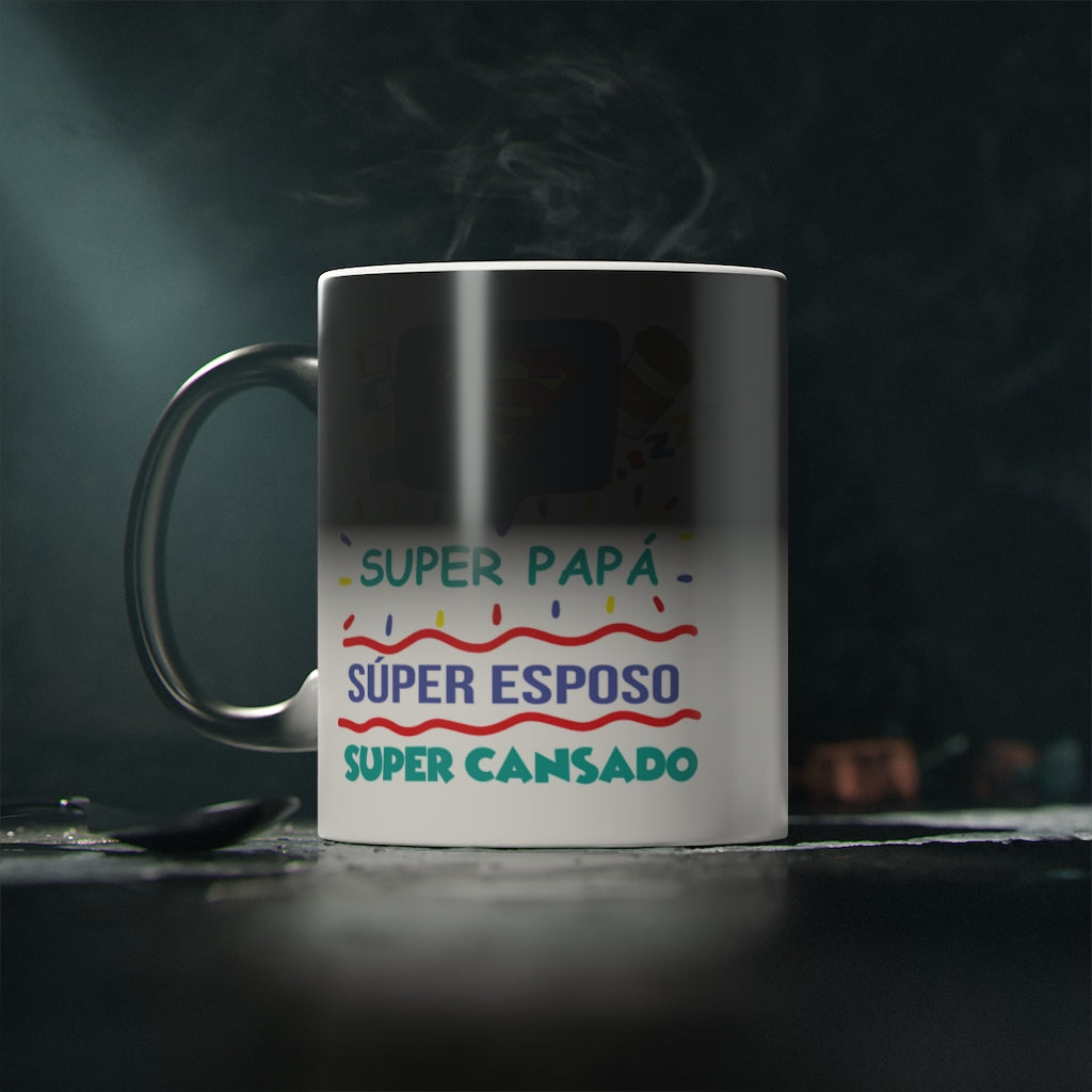 Super cansado Taza
