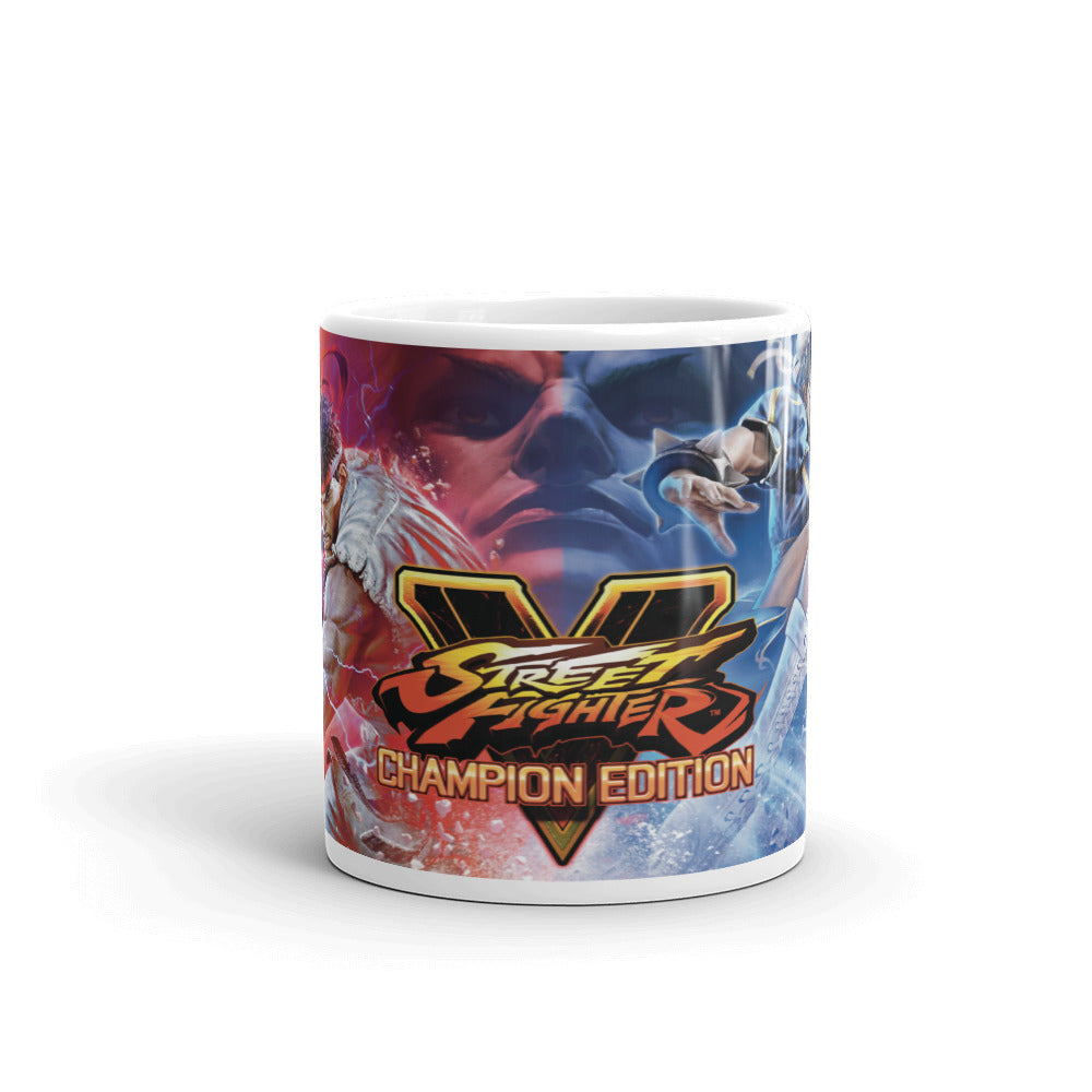 Street Fighter Ryu y Chun li Videouego Taza