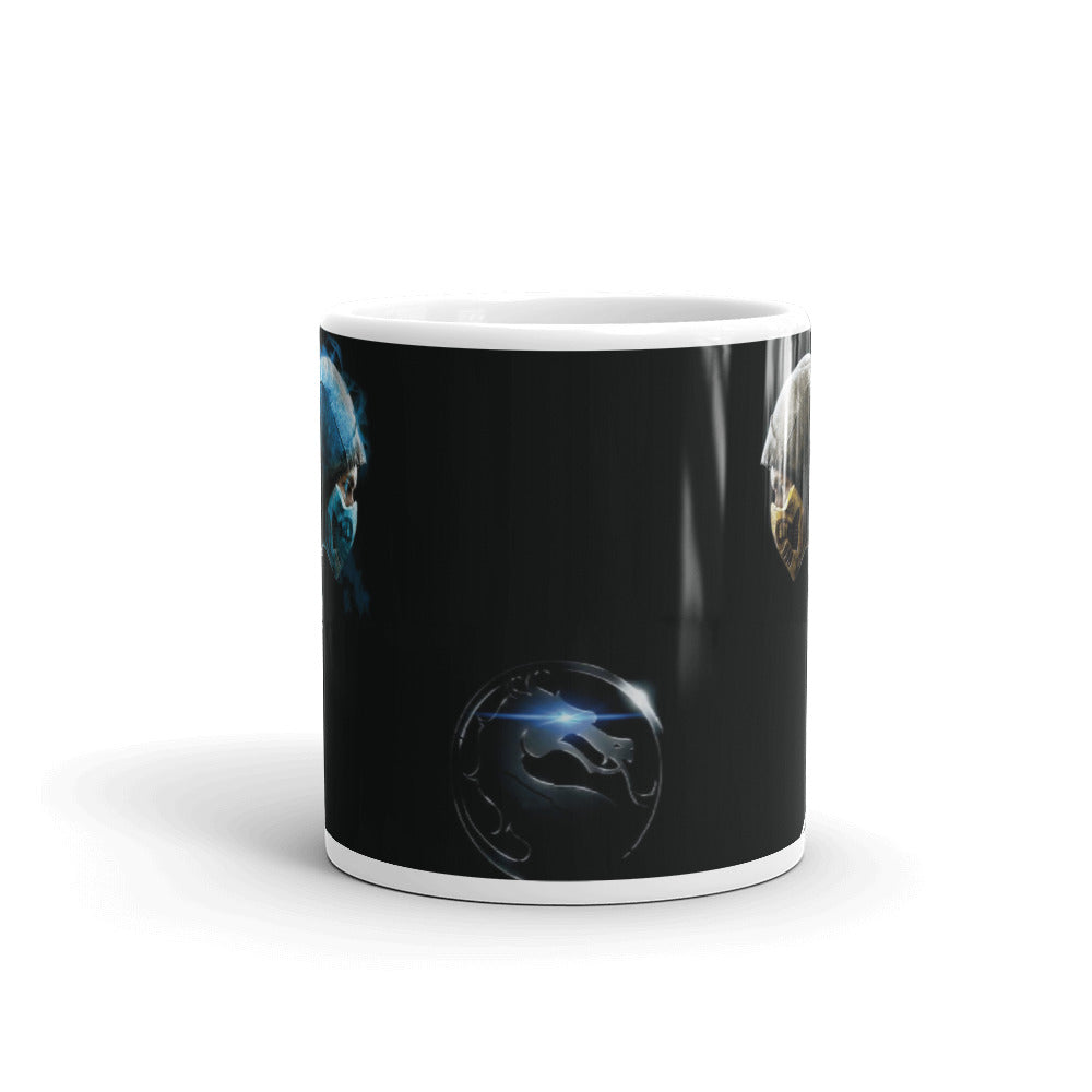 Mortal Kombat Scorpion vs Sub Zero Videojuego Taza
