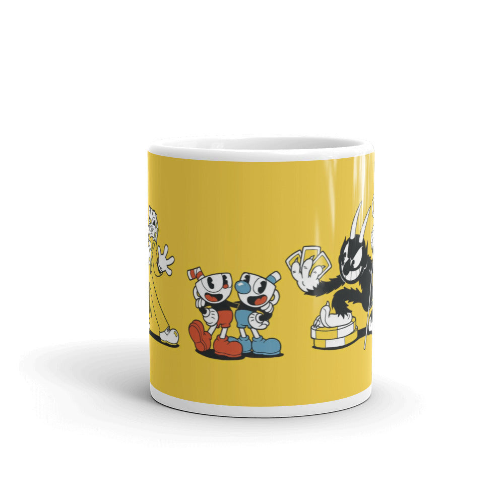 Cuphead Personajes Videojuego Taza