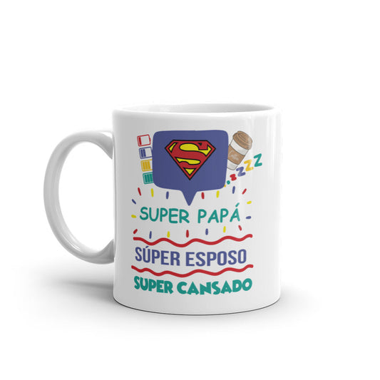 Super cansado Taza