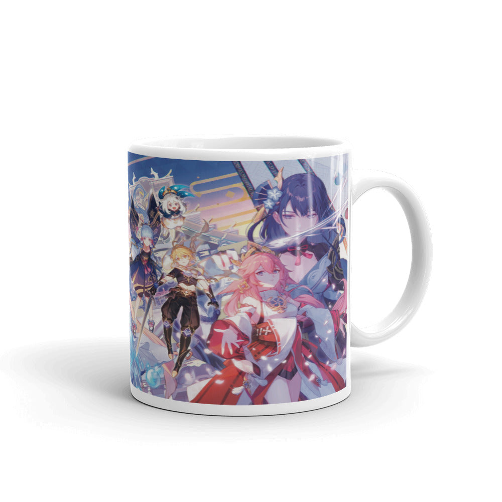 Genshin Impact Videojuego Taza
