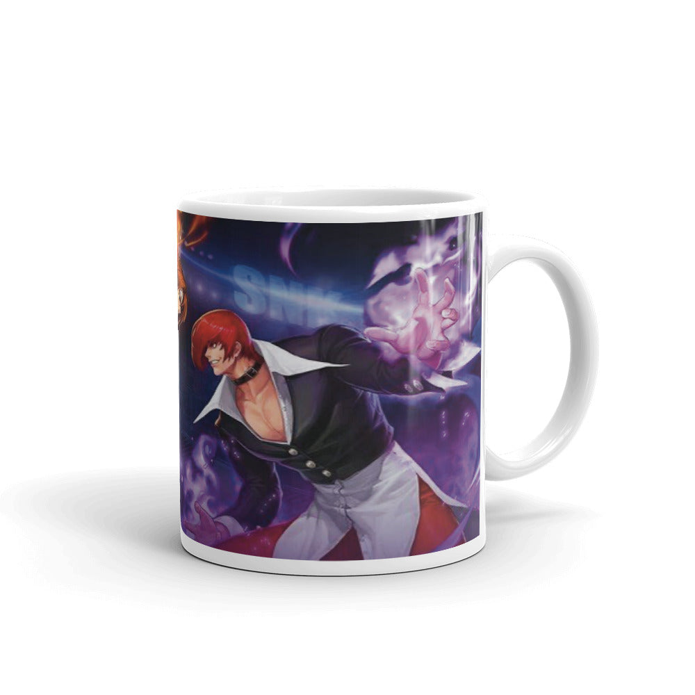 King Of Fighters Kyo Vs Iori Videojuego Taza