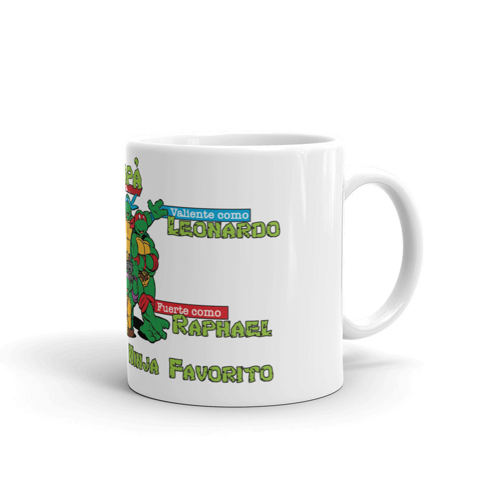 Tortugas Ninja Papá Taza