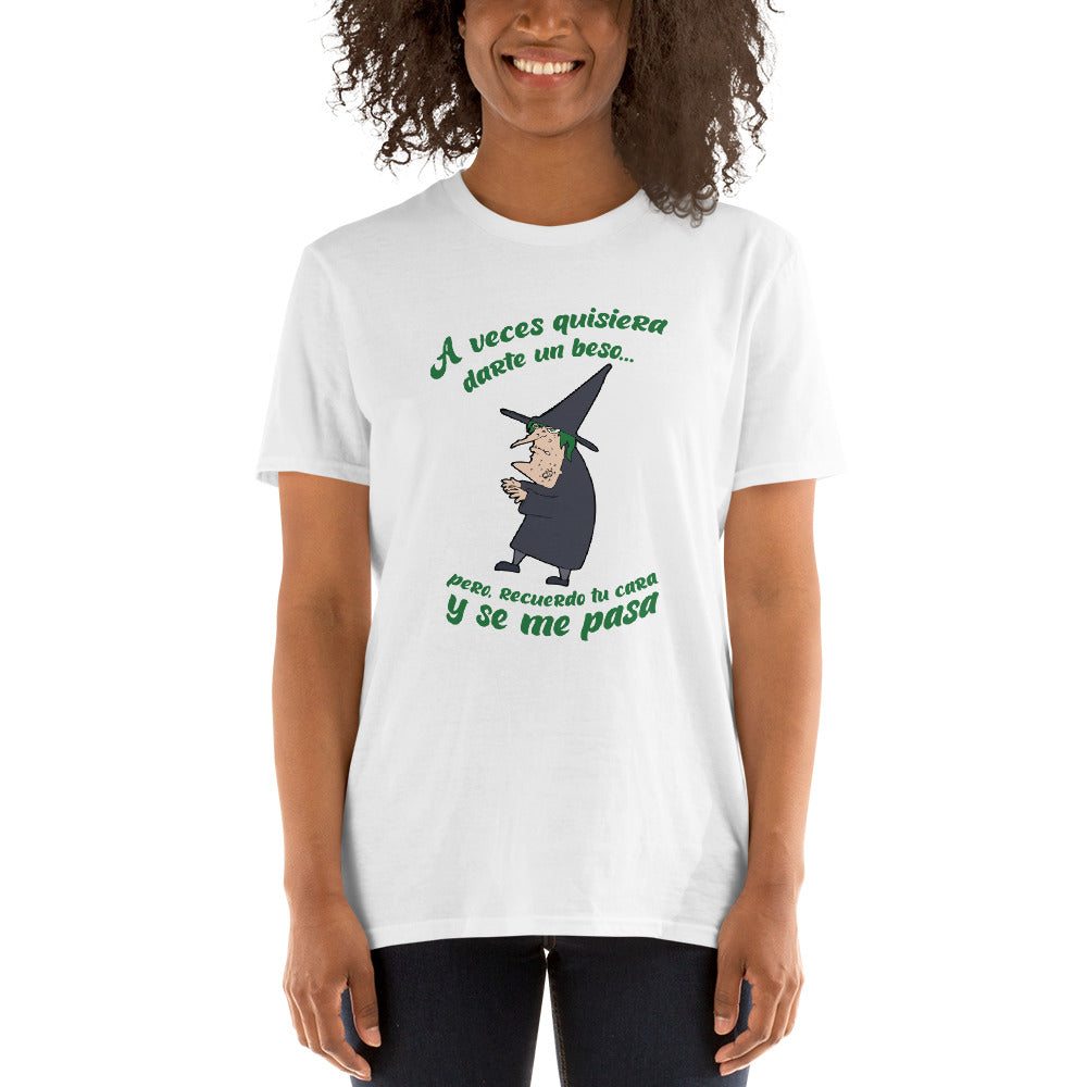 Sometimes I Would Like to Give You a Kiss... But I Remember Your Face and It Passes Me Anti-Love T-Shirt