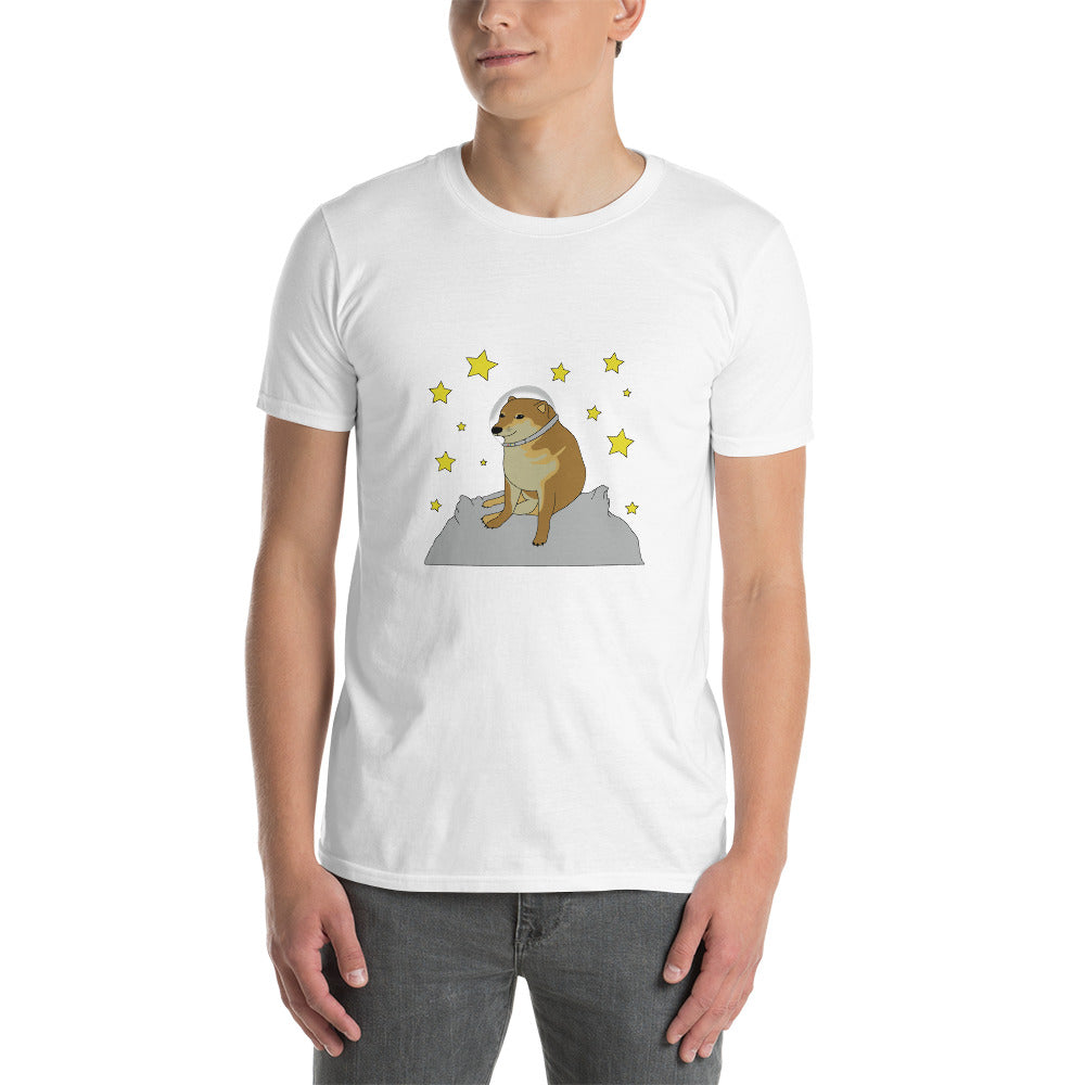Cheems Astronaut T-Shirt Meme